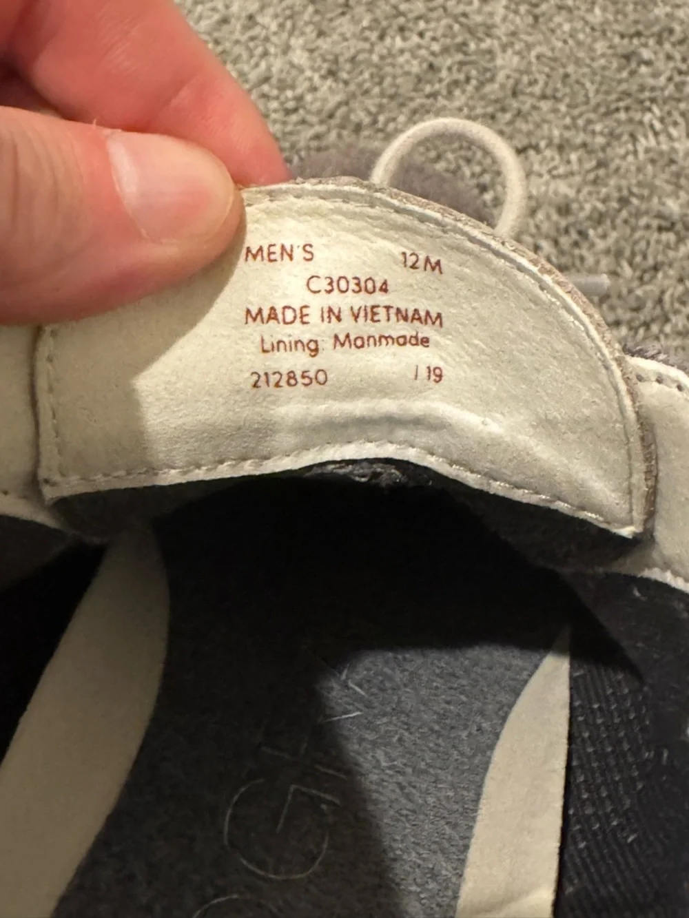 Cole Haan ZERØGRAND Chukka Stitchlite – Grey/Ivory/Magnet – Men’s Size 12
